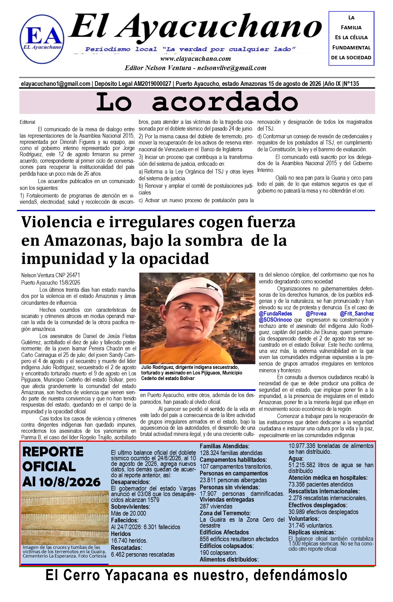 El Ayacuchano 135