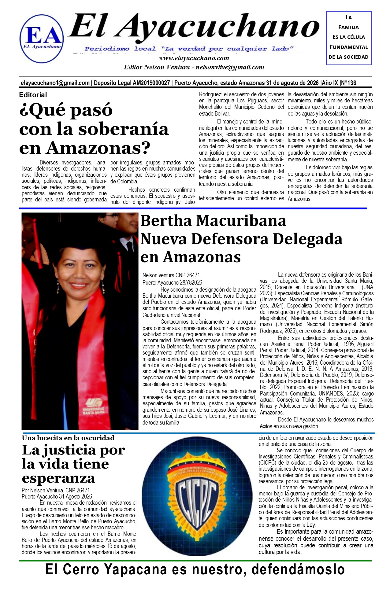 El Ayacuchano 136